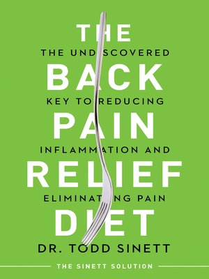 cover image of The Back Pain Relief Diet